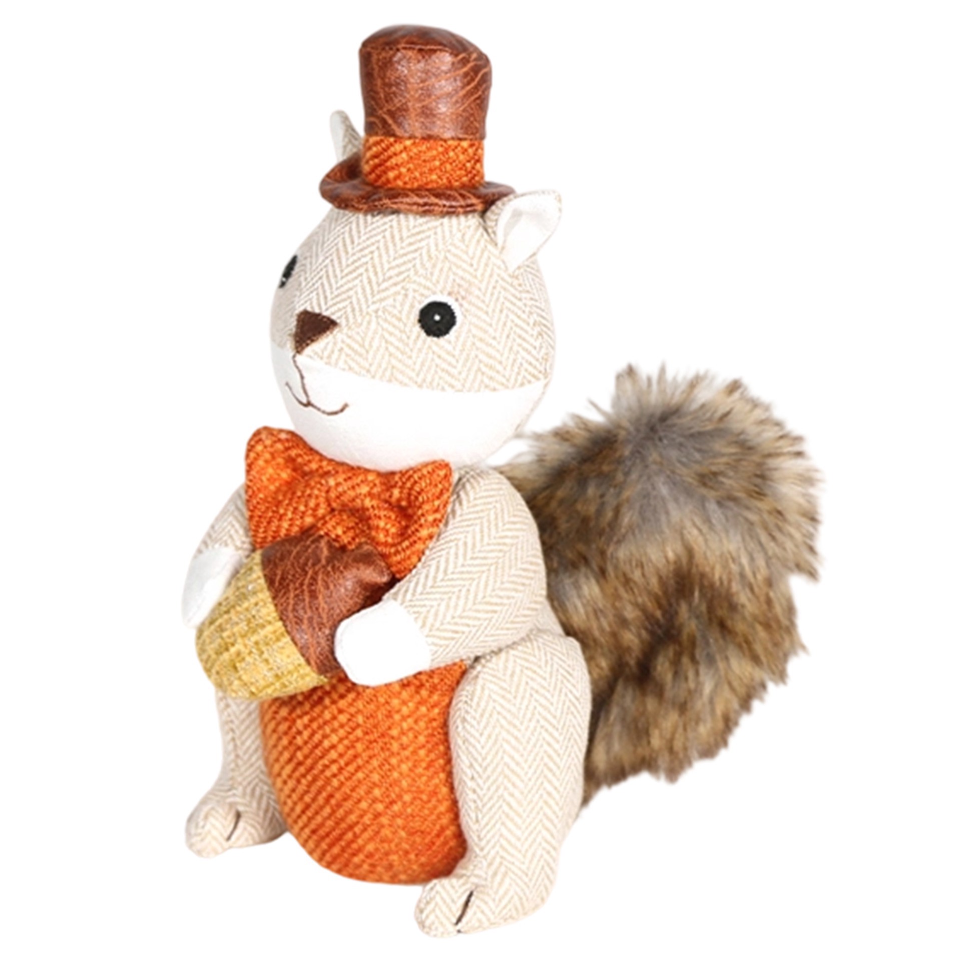 slide 2 of 2, 10" Fall Boy Squirrel Tabletop Decor By Ashland, 5 in x 10 in