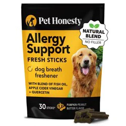 Pet Honesty Allergy Support Fresh Sticks for Dogs