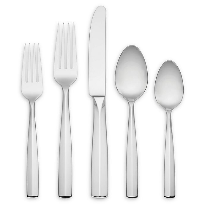 slide 1 of 2, Lenox Lachlan Flatware Set, 65 ct