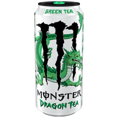 slide 1 of 1, Monster Energy Monster Dragon Tea Green Tea, Green Tea, 15.5 oz