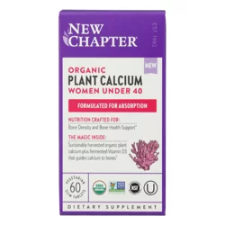 New Chapter Women Under 40 Plant Calcium