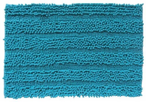 slide 1 of 1, Everyday Living Spaghetti Bath Rug - Peacock Blue, 20 in x 30 in