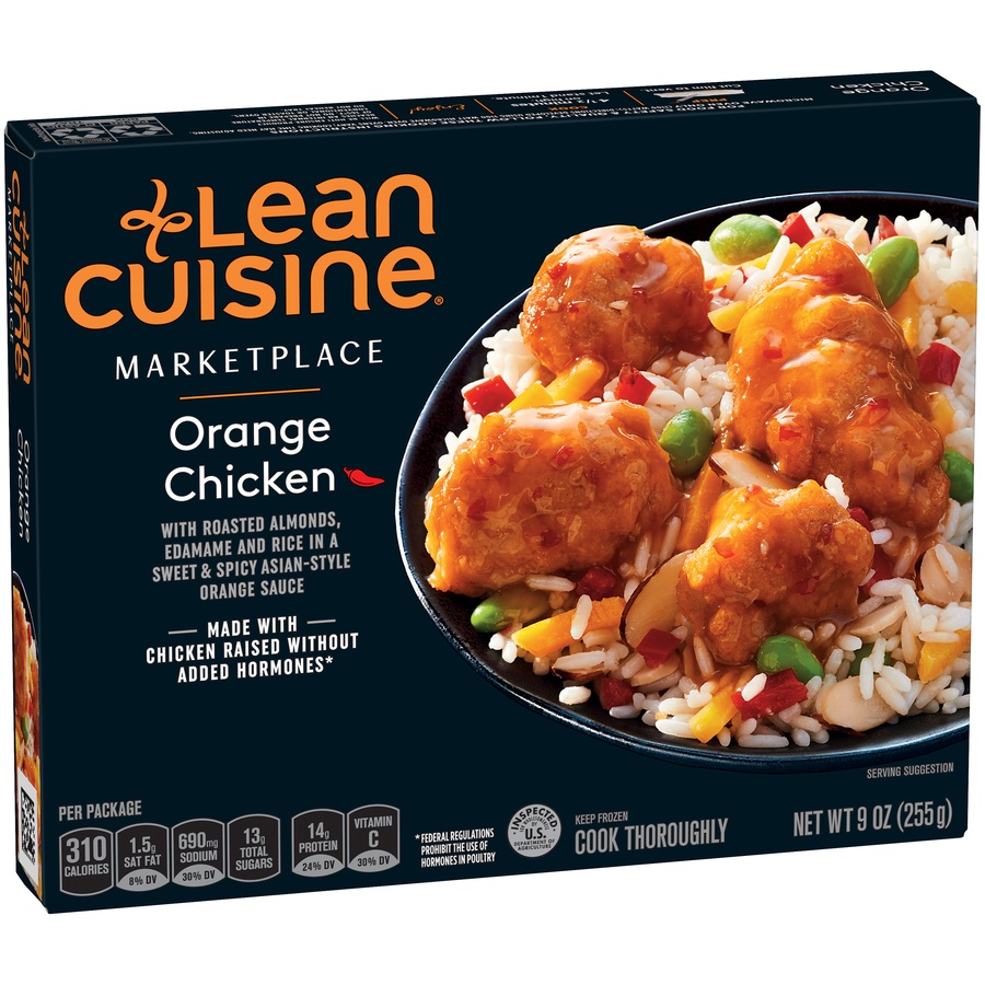 slide 2 of 8, Lean Cuisine Orange Chicken, 9 oz