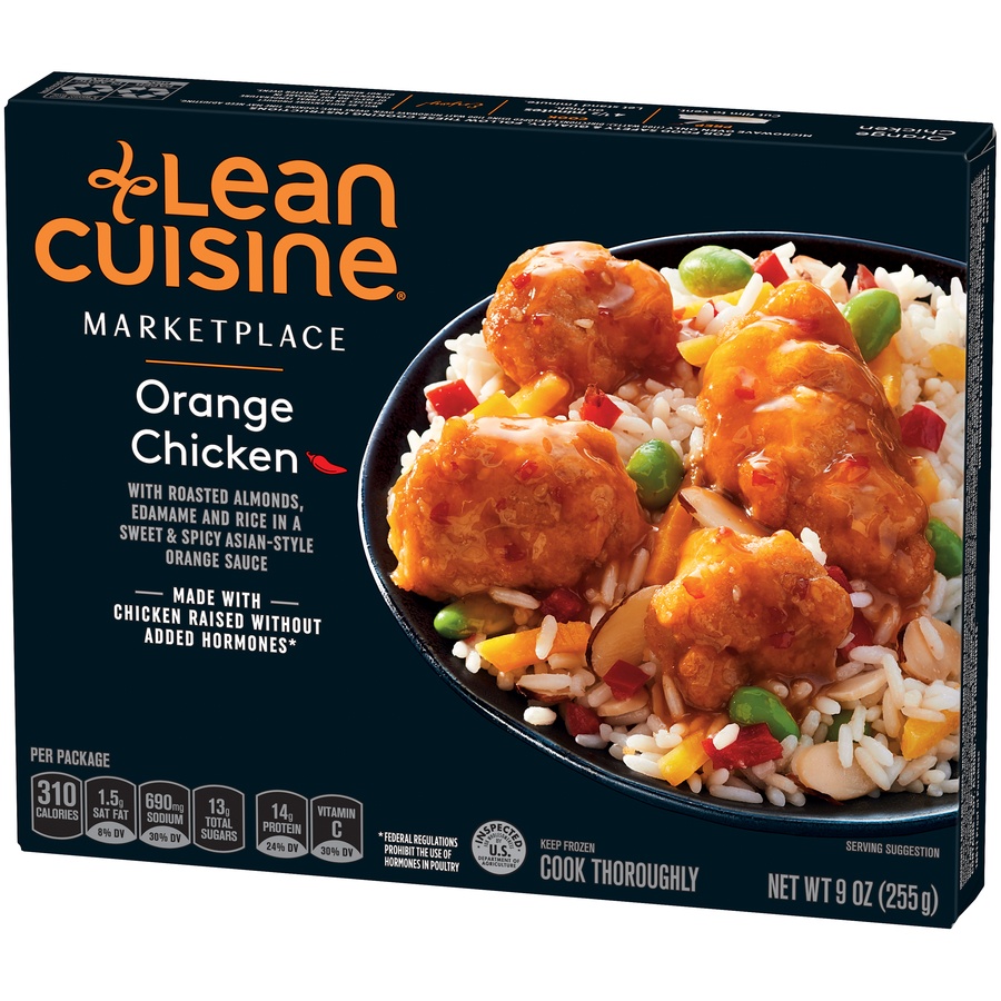 slide 3 of 8, Lean Cuisine Orange Chicken, 9 oz