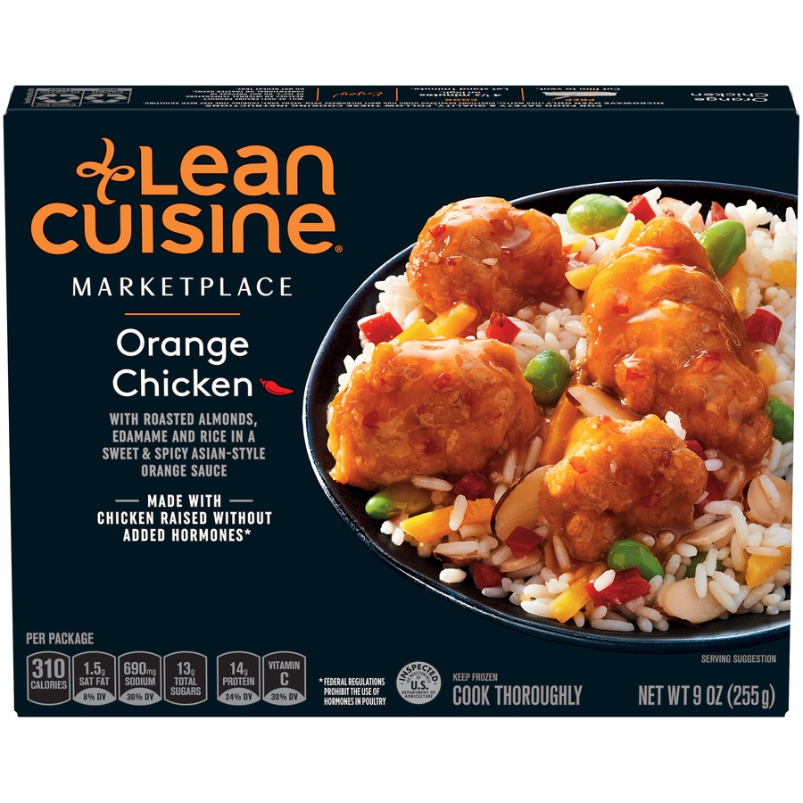 slide 1 of 8, Lean Cuisine Orange Chicken, 9 oz