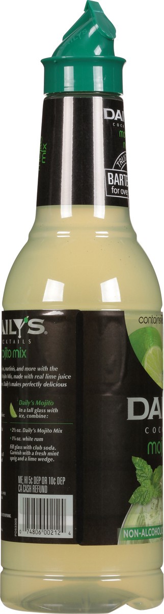 slide 7 of 9, Daily's Mojito Mix Bottle, 1 liter