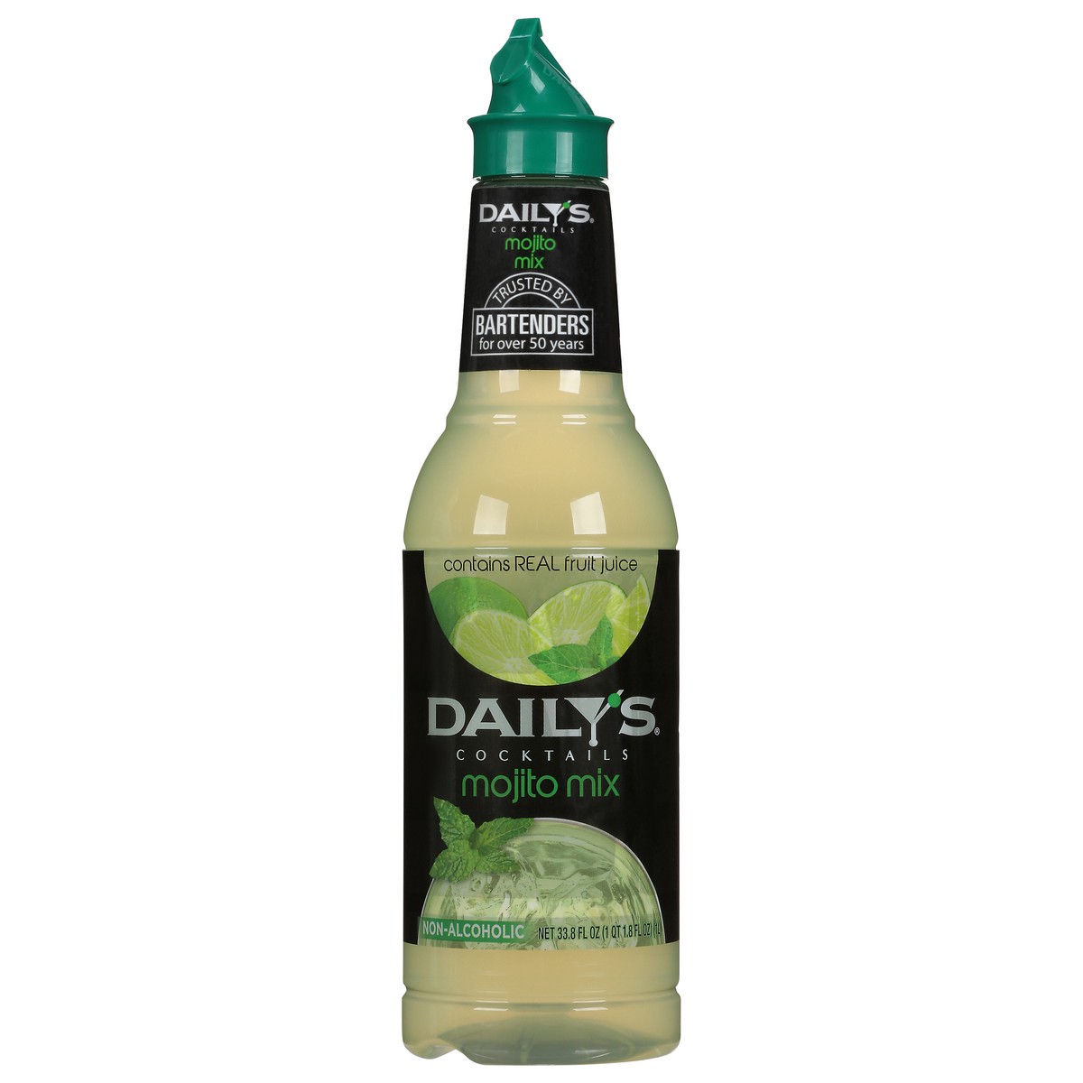 slide 1 of 9, Daily's Mojito Mix Bottle, 1 liter