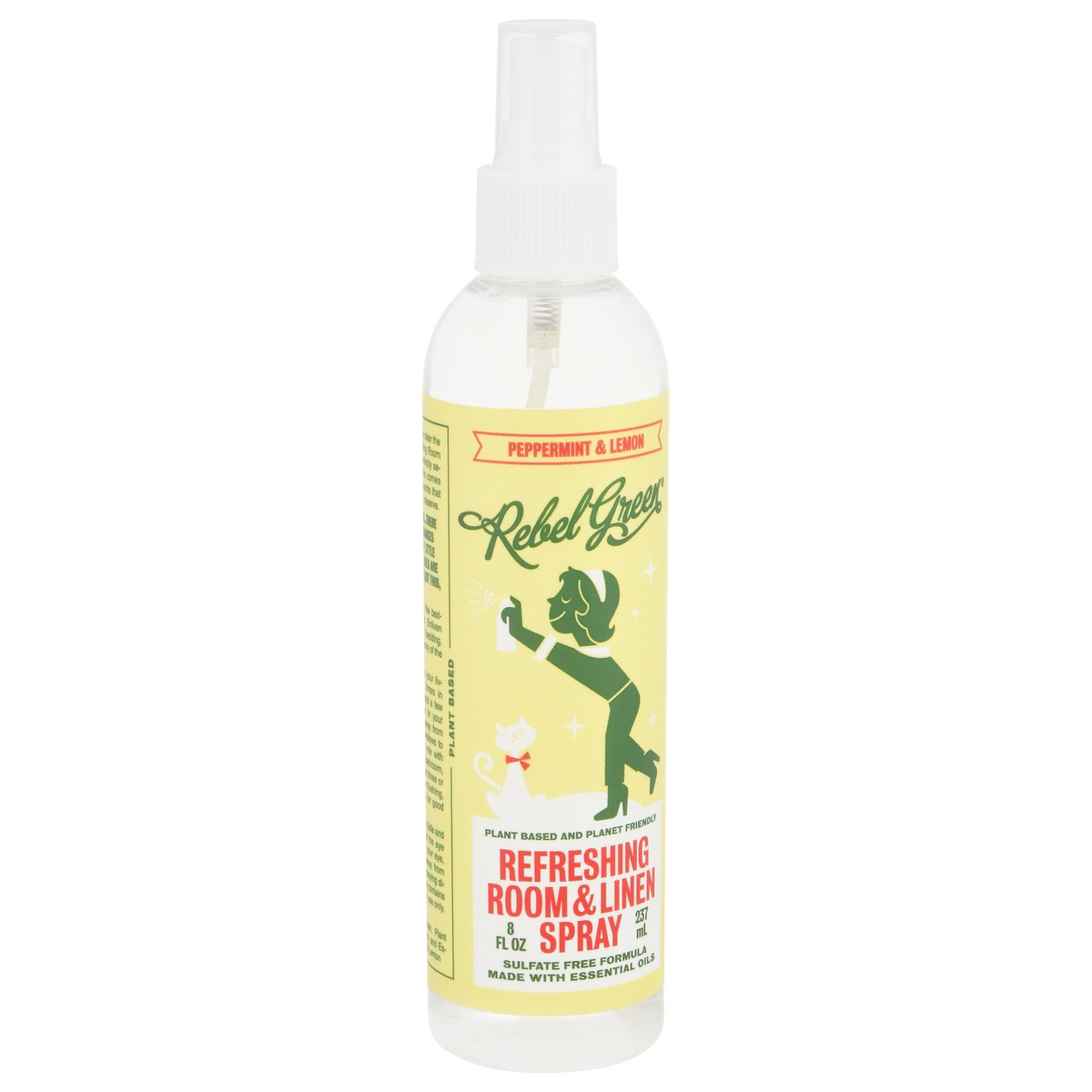slide 4 of 9, Rebel Green Room Spray Mint Lemon 8Oz, 8 oz
