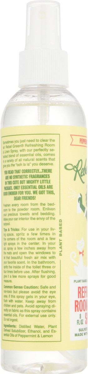 slide 8 of 9, Rebel Green Room Spray Mint Lemon 8Oz, 8 oz