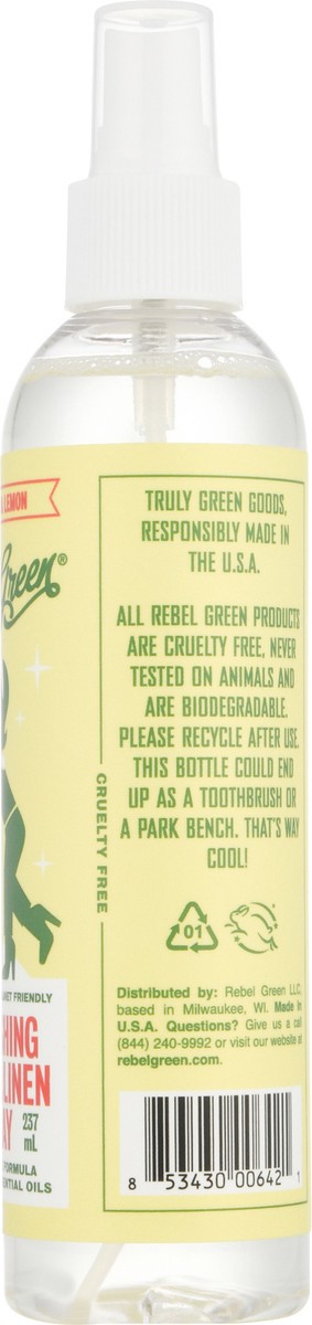 slide 2 of 9, Rebel Green Room Spray Mint Lemon 8Oz, 8 oz