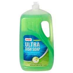 Meijer Ultra Dish Soap, Green Apple, 24 Fl Oz