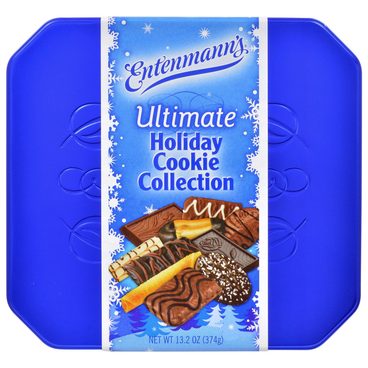 slide 7 of 7, Entenmann's Ultimate Holiday Cookie Collection Tin, 13.2 oz