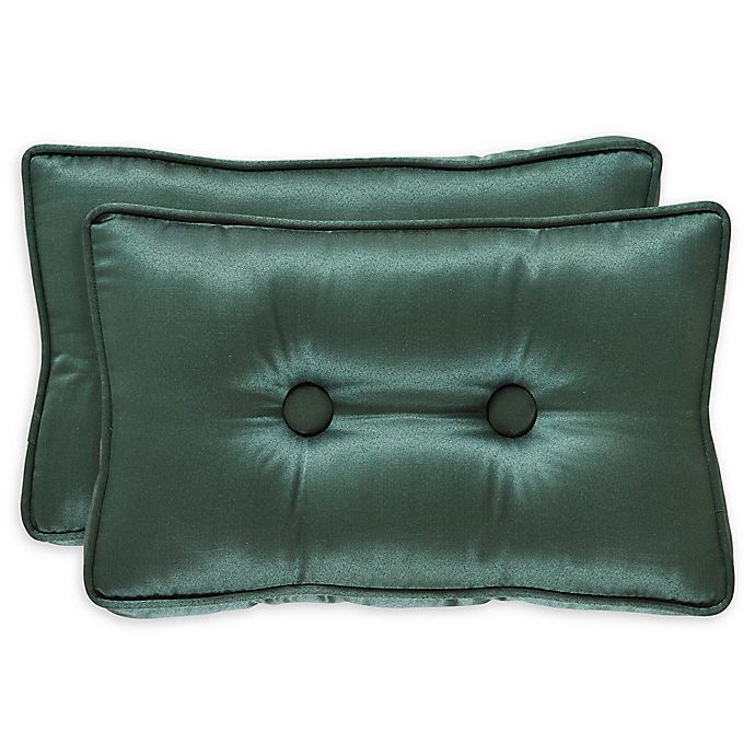 slide 1 of 1, J. Queen New York Montgomery Boudoir Throw Pillow - Emerald, 1 ct