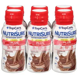 TopCare Health NutriSure Plus Chocolate Nutrition Shake 6 ea