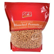 slide 1 of 1, GFS Blanched Peanuts, 64 oz
