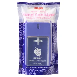 Meijer Hydrating Power Mist Spray Sanitizer 1oz - Berry