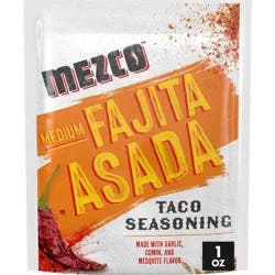 Mezco Medium Fajita Asada Taco Seasoning, 1 oz