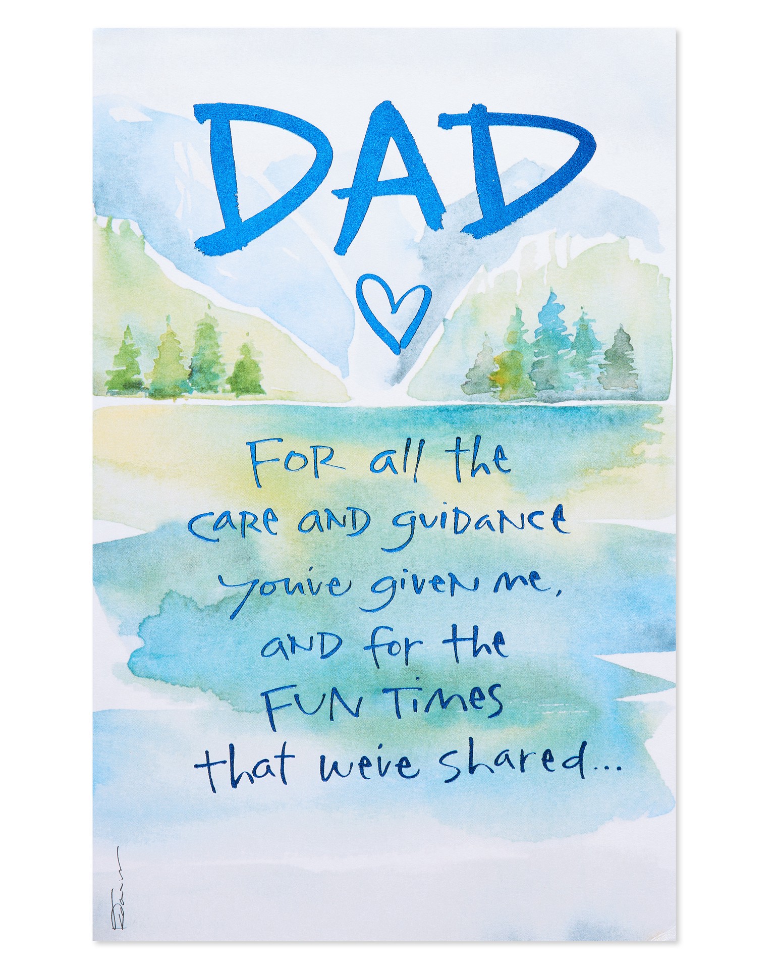 slide 3 of 5, American Greetings Birthday Card for Dad (Care and Guidance), 1 ct