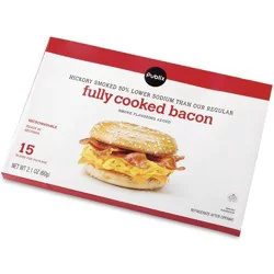 Publix Pre-Cooked Low Sodium Sliced Bacon