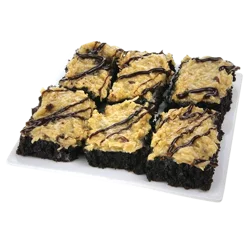 Hy-Vee German Chocolate Brownies 6 Count