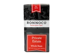 Ronnoco Private Estate Decaf Wholebean Coffee - 12 oz
