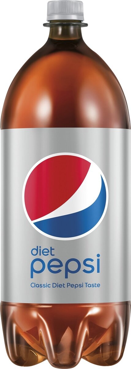 slide 3 of 3, Pepsi Diet Cola Bottle, 2 liter