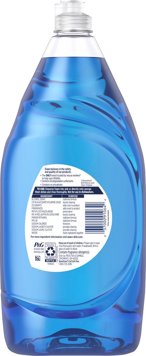 slide 3 of 3, Dawn Ultra Dishwashing Liquid Dish Soap, Original Scent, 38 fl oz