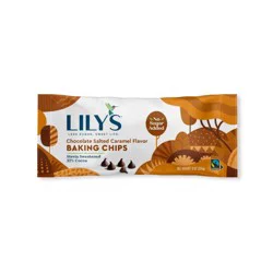 Lily's Chocolate Salted Caramel Flavor Baking Chips 9 oz