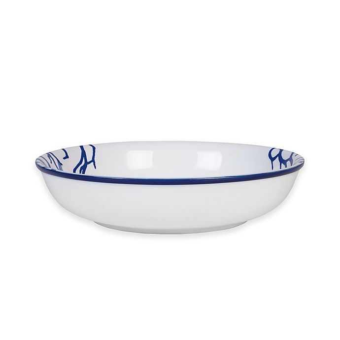 slide 1 of 2, Everyday Whiteby Fitz and Floyd Coastal Starfish & Coral Pasta Bowl, 1 ct