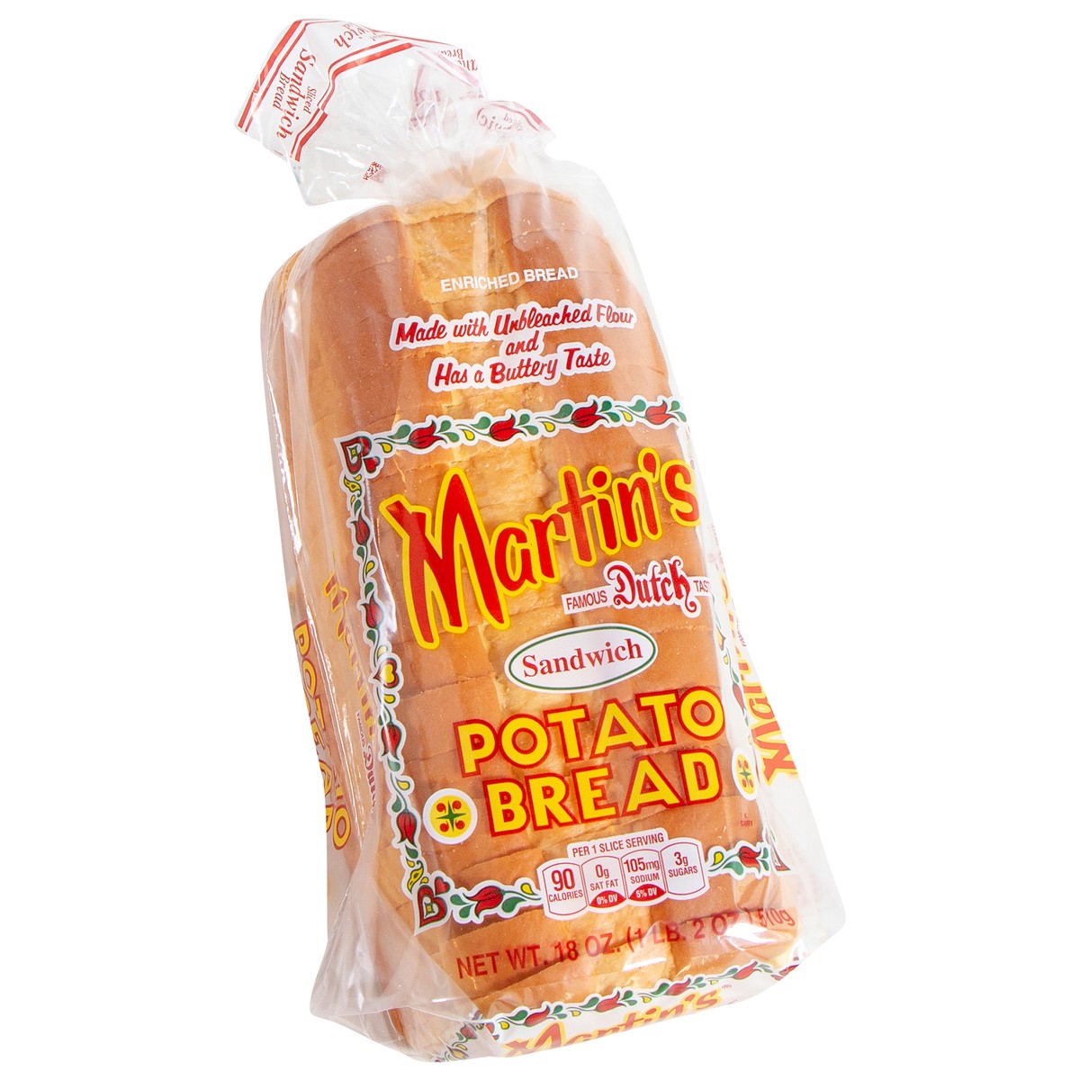 slide 2 of 9, Martin's Potato Bread, 18 oz