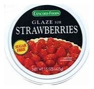 slide 1 of 1, Concord Foods Strawberry Glaze, 13.5 oz