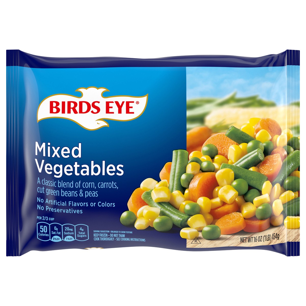slide 1 of 10, Birds Eye Classic Mixed Vegetables, 16 oz