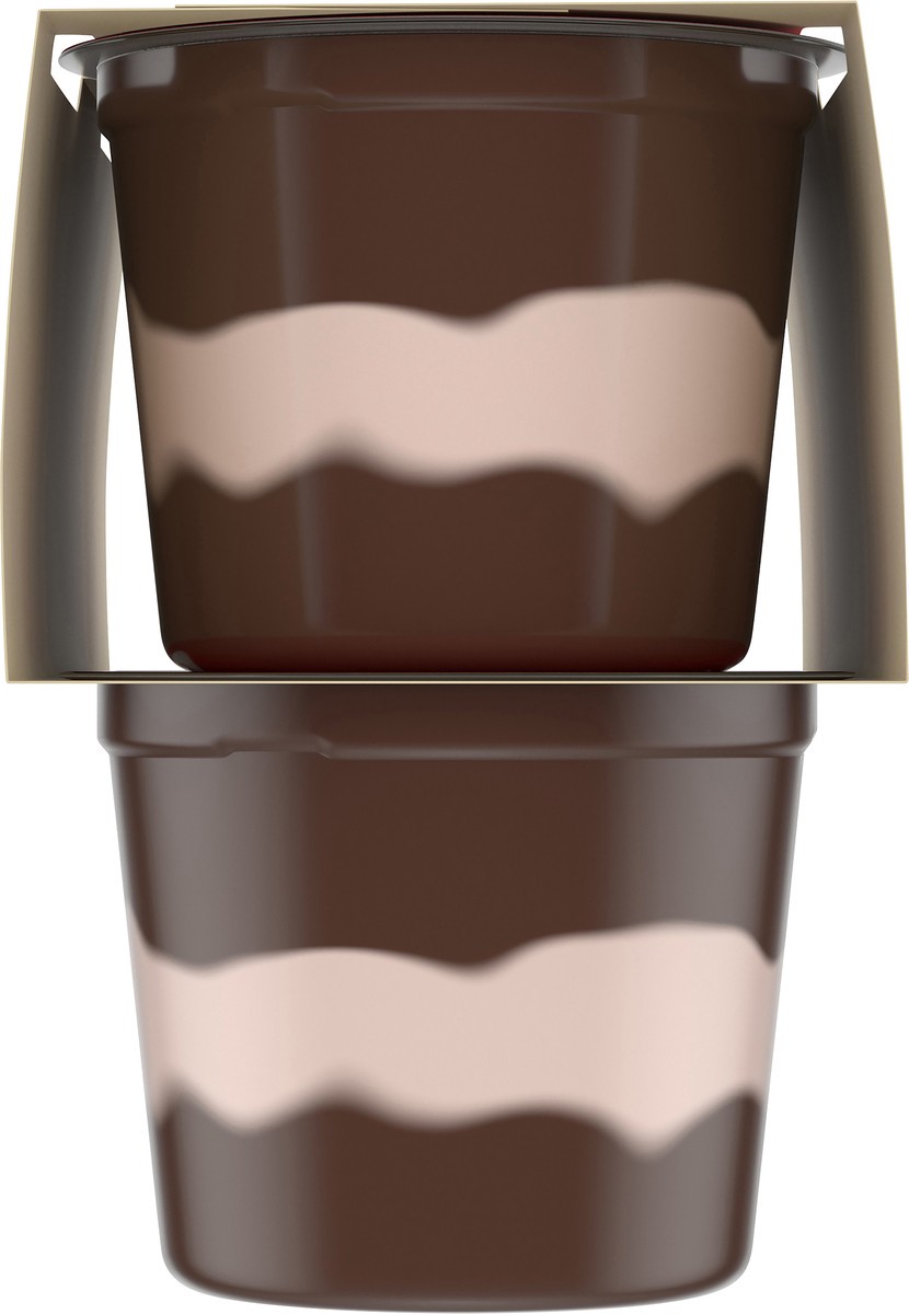 slide 8 of 9, Jell-O Original Chocolate Vanilla Swirls Artificially Flavored Ready-to-Eat Pudding Snack Cups, 4 ct Cups, 4 ct