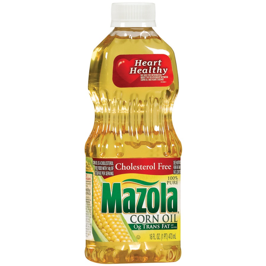 slide 2 of 3, Mazola 100% Pure Corn Oil, 16 fl oz