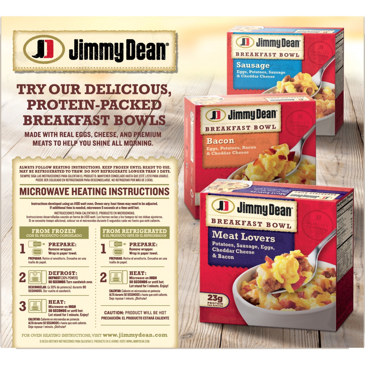 slide 5 of 9, Jimmy Dean® frozen sausage, egg & cheese croissant, 36 oz
