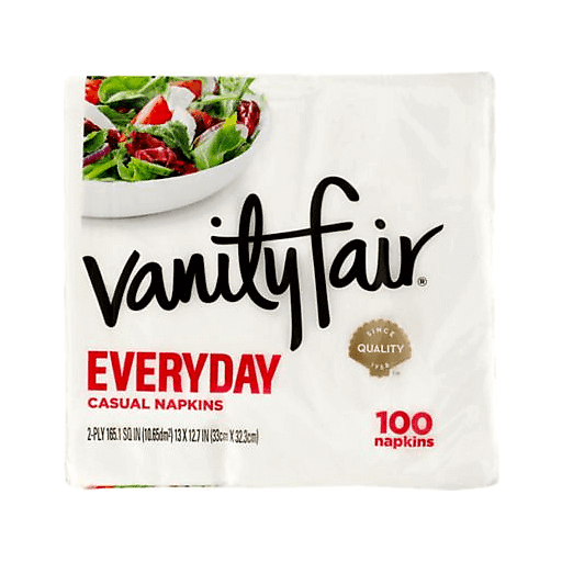 slide 1 of 1, Vanity Fair All Occasion Napkins, 100 ct