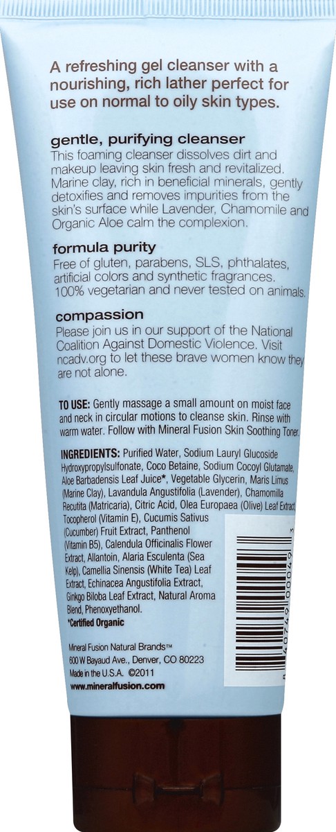 slide 3 of 3, Mineral Fusion Facial Cleanser 7 oz, 7 oz