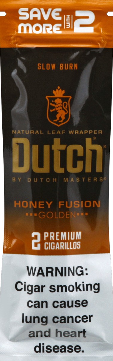 slide 6 of 6, Dutch Masters Honey Fusion Golden 2Pk Cigars, 2 ct