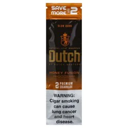 Dutch Masters Honey Fusion Golden 2 pk Cigars