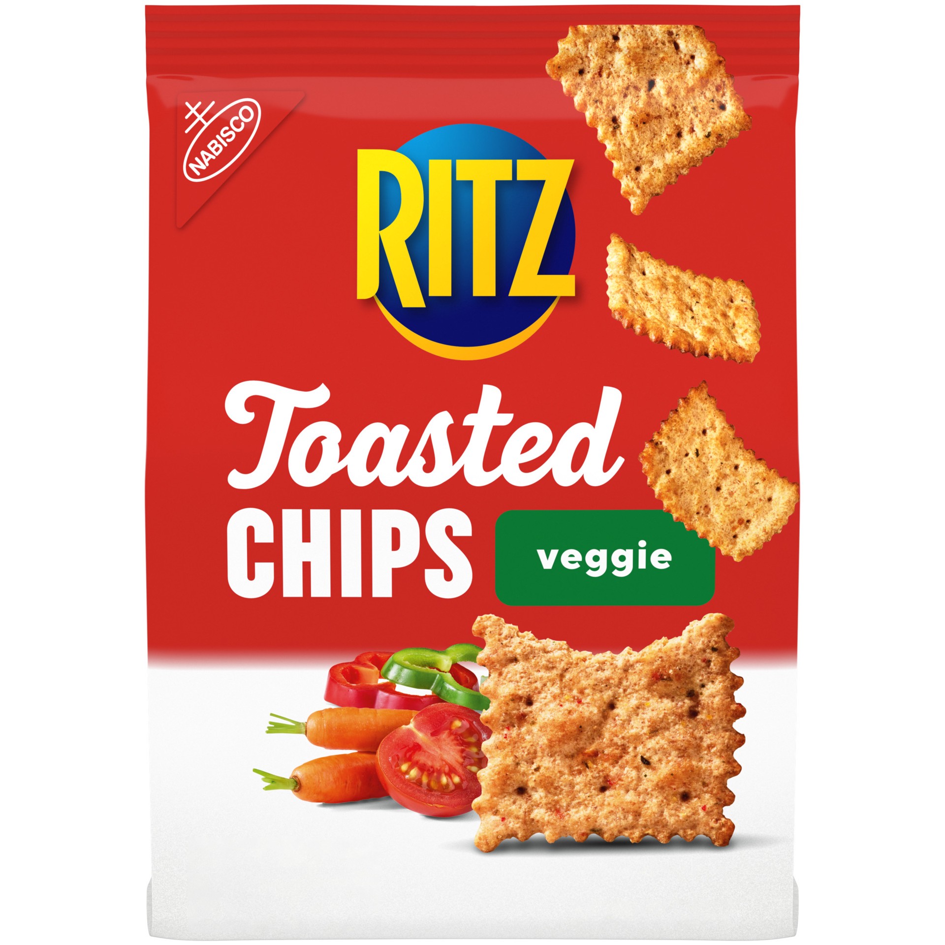 slide 1 of 9, RITZ Toasted Chips Veggie Crackers, 8.1 oz, 8.1 oz