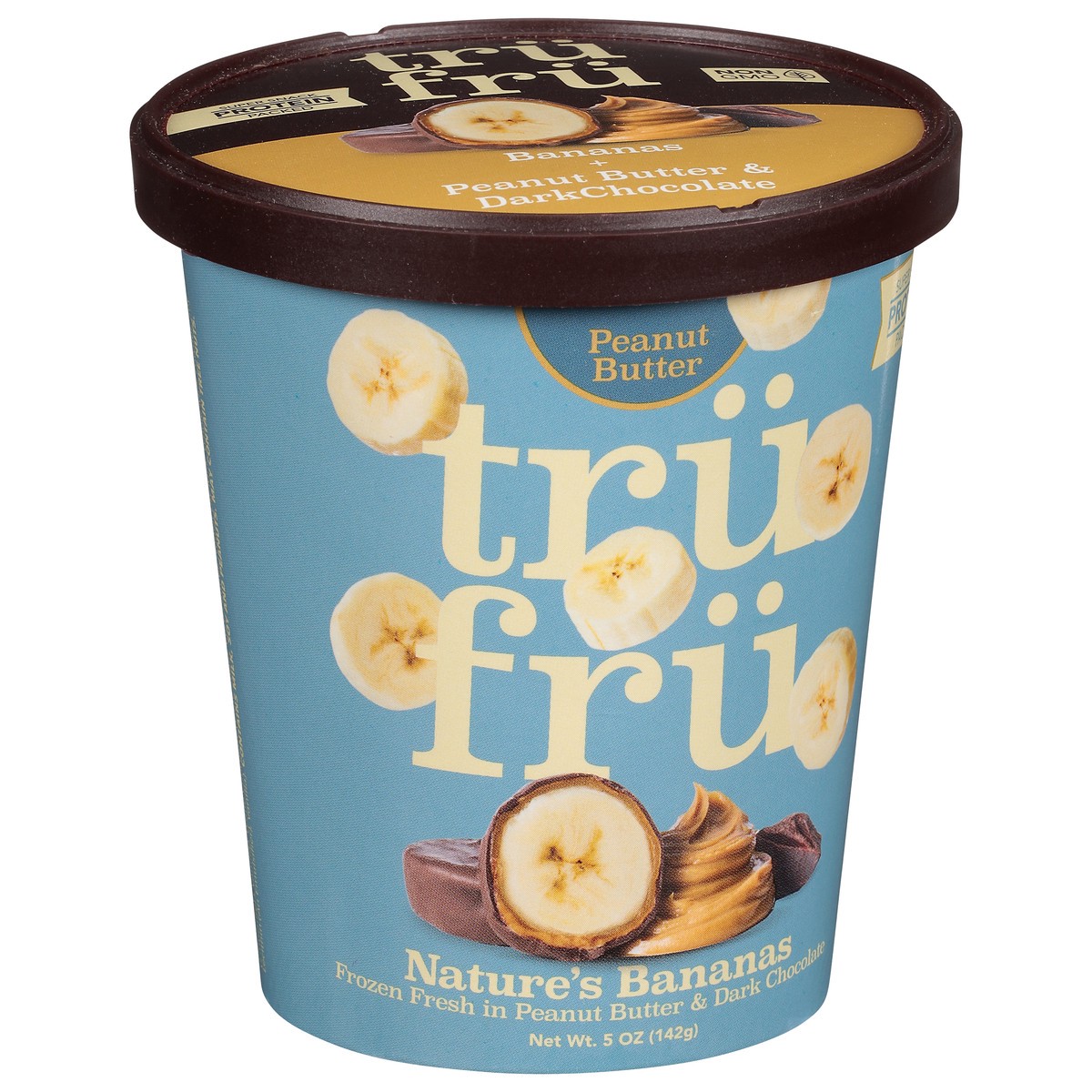 slide 8 of 9, Tru Fru Peanut Butter Nature's Bananas 5 oz, 5 oz