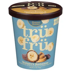 Tru Fru Peanut Butter Nature's Bananas 5 oz
