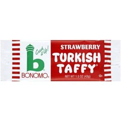 Bonomo Turkish Taffy, Strawberry - 1.5 oz