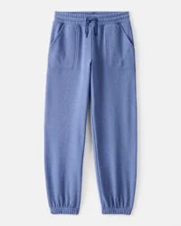 Oshkosh Girls Cotton Joggers - Blue Blue 12