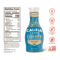 slide 5 of 19, Califia Farms Van Latte Almond Milk, 48 oz