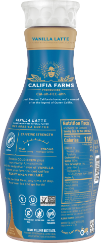 slide 14 of 19, Califia Farms Van Latte Almond Milk, 48 oz