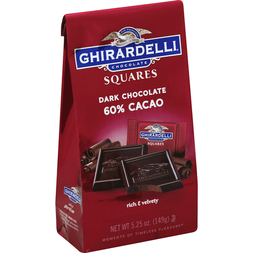 slide 2 of 2, Ghirardelli Dark Chocolate Square Bag, 5.25 oz