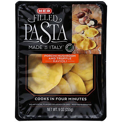 slide 1 of 1, H-B Porcini Mushroom & Truffle Cappellacci Filled Pasta - 9 oz, 9 oz