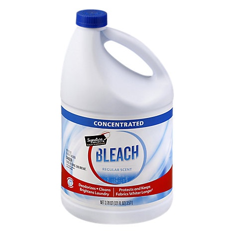 slide 1 of 1, Signature Select Bleach Regular, 121 fl oz