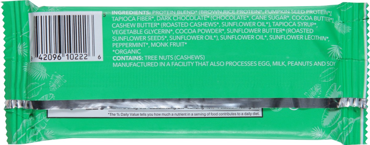 slide 3 of 9, Aloha Chocolate Mint Protein Bar, 1.98 oz